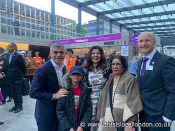 Harrow transport superfan rides Elizabeth line on birthday