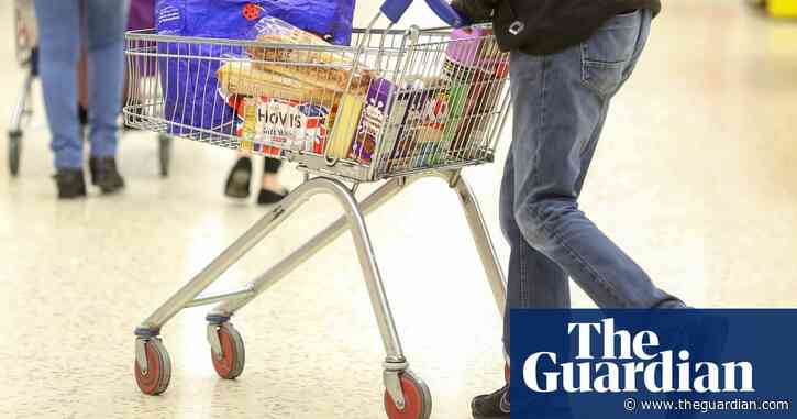 More than a fifth of Britons struggling as grocery price inflation hits 13-year high