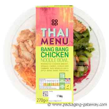 Co-op reduces packaging used for its food-to-go product range - Packaging Gateway