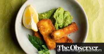 Nigel Slater’s recipe for crumbed halloumi with basil, avocado cream - The Guardian