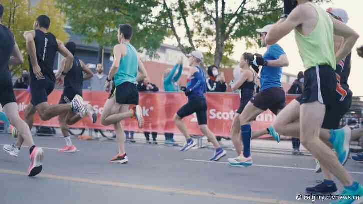 Supply chain issues mean Calgary Marathon medals won't arrive for race day