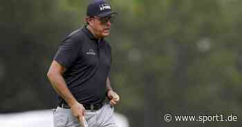 Golf-Superstar Phil Mickelson zerstört seine Legacy - Tiger Woods übt Kritik - SPORT1