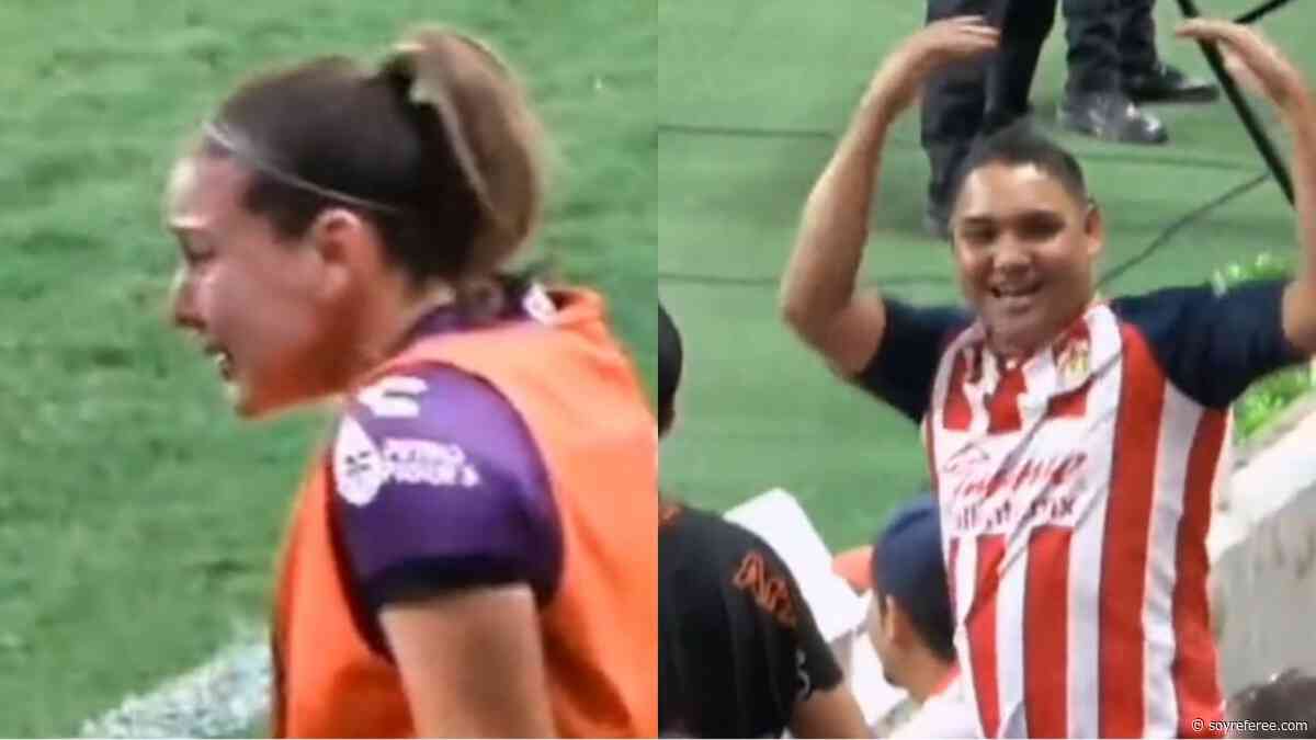 Norma Palafox llora mientras afición de Chivas le grita en la final ante Pachuca - Soy Referee