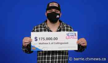 Simcoe County man makes plans after winning lottery