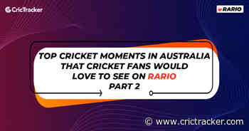 Top cricket moments in Australia that cricket fans would love to see on Rario – Part 2 - CricTracker