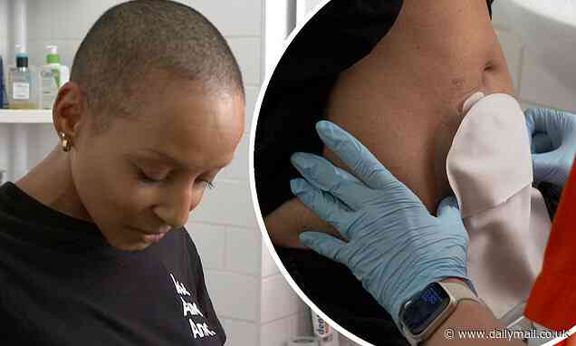 Adele Roberts is praised for candid film showing her girlfriend changing her stoma bag - Daily Mail