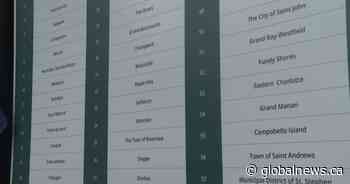 N.B. government announces proposed names for 89 amalgamated communities