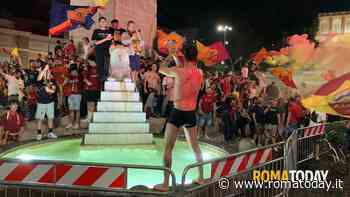 Roma, la festa in città per la vittoria della Conference league