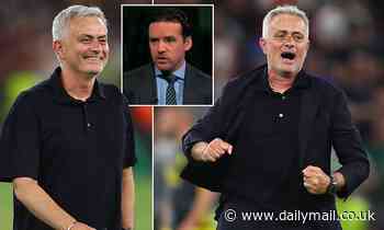 Jose Mourinho praised by Owen Hargreaves for guiding Roma to their Europa Conference League win