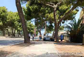 Bari, si incendia un'auto vicino alla pineta di San Francesco: strada chiusa e vigili del fuoco al lavoro - Borderline24.com