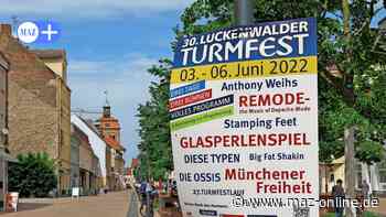Luckenwalde: Verkehrseinschränkungen zum Turmfest - Märkische Allgemeine Zeitung