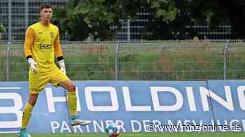 Torwart Arne Sommer wechselt zum FSV 63 Luckenwalde - Märkische Allgemeine Zeitung