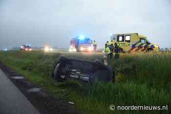 Vrouw gewond bij eenzijdig ongeval op A7 bij Lettelbert - Noordernieuws