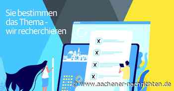 Umfrage: Was bewegt die Menschen in Aachen? - Aachener Nachrichten