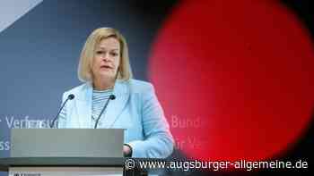 Internet: Innenministerin Faeser für mehr Schutz vor Desinformation | Augsburger Allgemeine - Augsburger Allgemeine