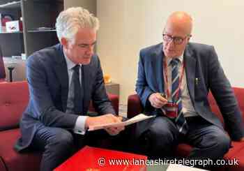 Lancashire Deputy Crime Commissioner meets with Ministry of Justice