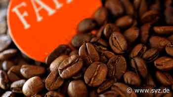 Aktion auf dem Wochenmarkt: Parchim wirbt mit fair gehandeltem Kaffee für nachhaltigen Konsum - svz – Schweriner Volkszeitung