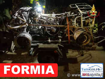 Formia, due ragazze nel dirupo. Il quad prende fuoco » Tuttogolfo - Tutto Golfo