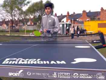 Growing a table tennis legacy in Birmingham - Table Tennis England