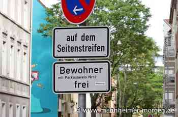 Parkausweise für Anwohner in Mannheim werden teurer - Mannheim - Nachrichten und Informationen - Mannheimer Morgen