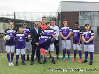 Rumworth School's football team gains new shirt sponsor