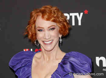 Kathy Griffin, 61, shows off ‘sexy body’ in sports bra and granny panties: ‘We are not afraid of our bodies’ - Yahoo News