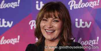 Lorraine Kelly knitted a blanket for her producer's adopted puppy - Good Housekeeping