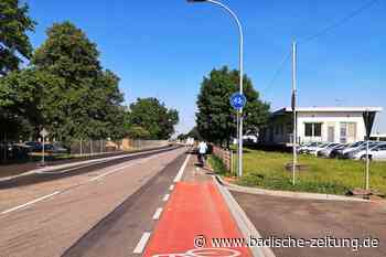 Die letzte Radweglücke im Lahrer Westen ist geschlossen - Lahr - Badische Zeitung