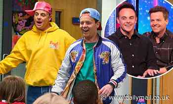 Ant and Dec reprise their iconic Byker Grove characters PJ and Duncan in 90s streetwear - Daily Mail