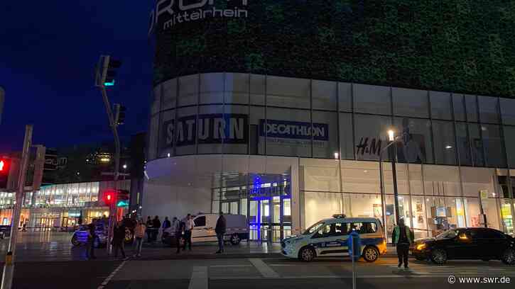 Koblenz: Forum Mittelrhein verdächtiger Gegenstand harmlos - SWR Aktuell