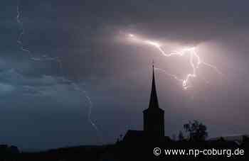 Unwetter Vorabinformation für Oberfranken: Schwere Gewitter in Hof, Wunsiedel, Kronach, Kulmbach, Coburg, Bayreuth und Lichtenfels möglich - Neue Presse Coburg