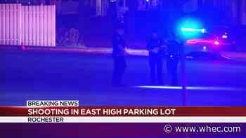 20-year-old shot at East High parking lot