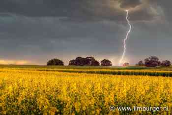Code geel: KNMI waarschuwt voor onweer in Limburg - De Limburger