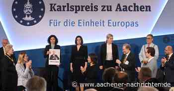 Karlspreis 2022: Festgesellschaft verneigt sich im Rathaus vor den Preisträgerinnen