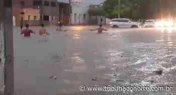 Chuvas inundam ruas de Assu, no interior do RN; veja imagens - 24/05/2022 - Notícia - Tribuna do Norte
