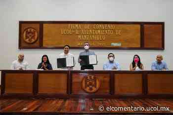 Formalizan colaboración UdeC y el Ayuntamiento de Manzanillo - El Comentario