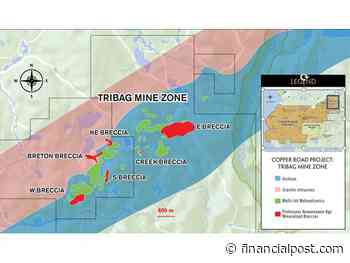 Stone Gold Inc. Encounters Copper Mineralization in the Breton Breccia: Tribag Zone, Copper Road Project, Batchewana Bay, Ontario, Canada - Financial Post