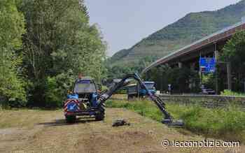 Silea, intervento di pulizia straordinaria alla “porta est” di Civate - Lecco Notizie