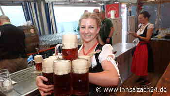 So schön war der Start des Garser Volksfestes im Kloster Au am Mittwoch