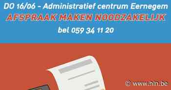 Lokaal bestuur Ichtegem organiseert 2 zitdagen voor het invullen van de belastingbrief - Het Laatste Nieuws