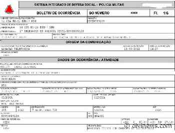 BO da Polícia Militar (veja) informa que ocorrência da Biomédica Lorena Marcondes mobilizou três viaturas (áudio e vídeo) – DiviNews.com - DiviNews.com