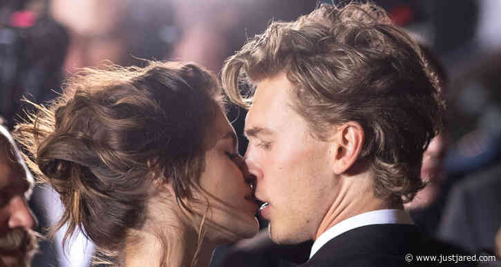 Kaia Gerber & Boyfriend Austin Butler Share Passionate Kiss at 'Elvis' Premiere!