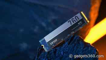 Lexar NM760 NVMe SSD With 5.3GBps Read Speeds, PlayStation 5 Support Launched in India