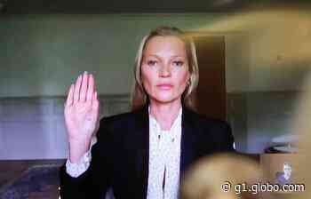 Kate Moss nega que Depp a empurrou de escada em depoimento a favor do ator - Globo.com