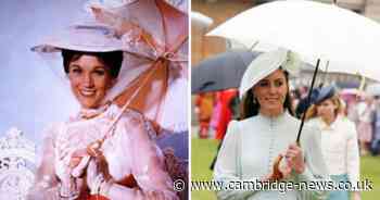 Kate Middleton channels inner Mary Poppins at Buckingham Palace garden party