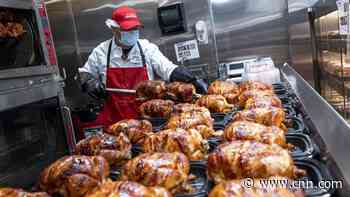 Prices are surging, but Costco and BJ's rotisserie chicken is still dirt cheap