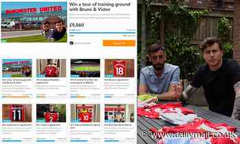 Manchester United stars Bruno Fernandes and Victor Lindelof vow to support victims in Ukraine
