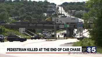 Pedestrian killed in Kansas City moments after police chase is called off - KCTV 5