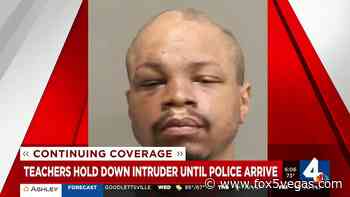 Teachers hold down intruder until police arrive - Fox 5 Las Vegas