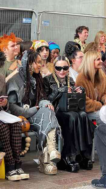 Madonna, FKA Twigs Attend Central Saint Martins BA Fashion Show - WWD